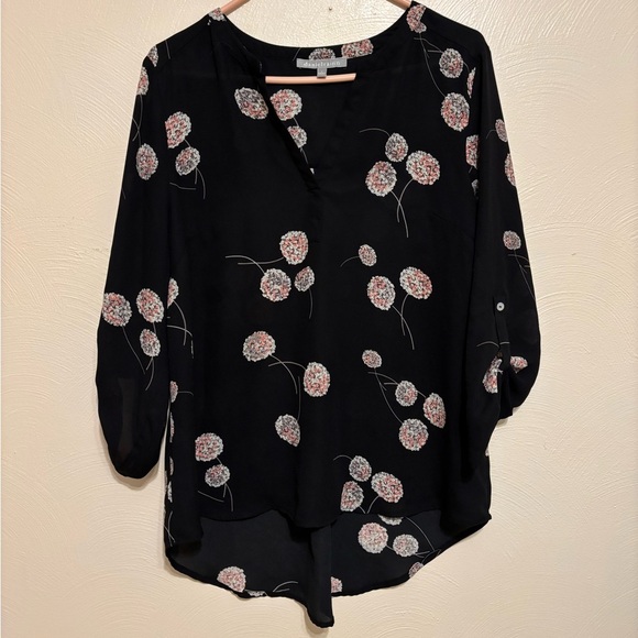 Talbots Pullover Sweater Gold Metallic Sparkle Shimmer Striped Knit Top Size PM - Picture 1 of 8